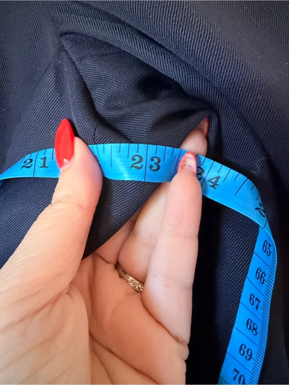 Vintage Givenchy Navy Double-Breasted Blazer
